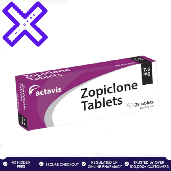 Zopiclone 7.5mg a best sleeping pill available at UK Meds online.